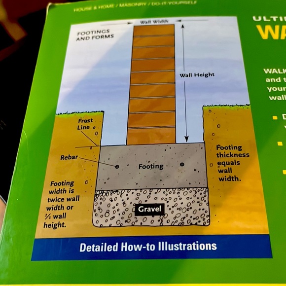 Paperback Book “WALKS, PATIOS, & WALLS” Ultimate Guide. 240 pages - Picture 5 of 13